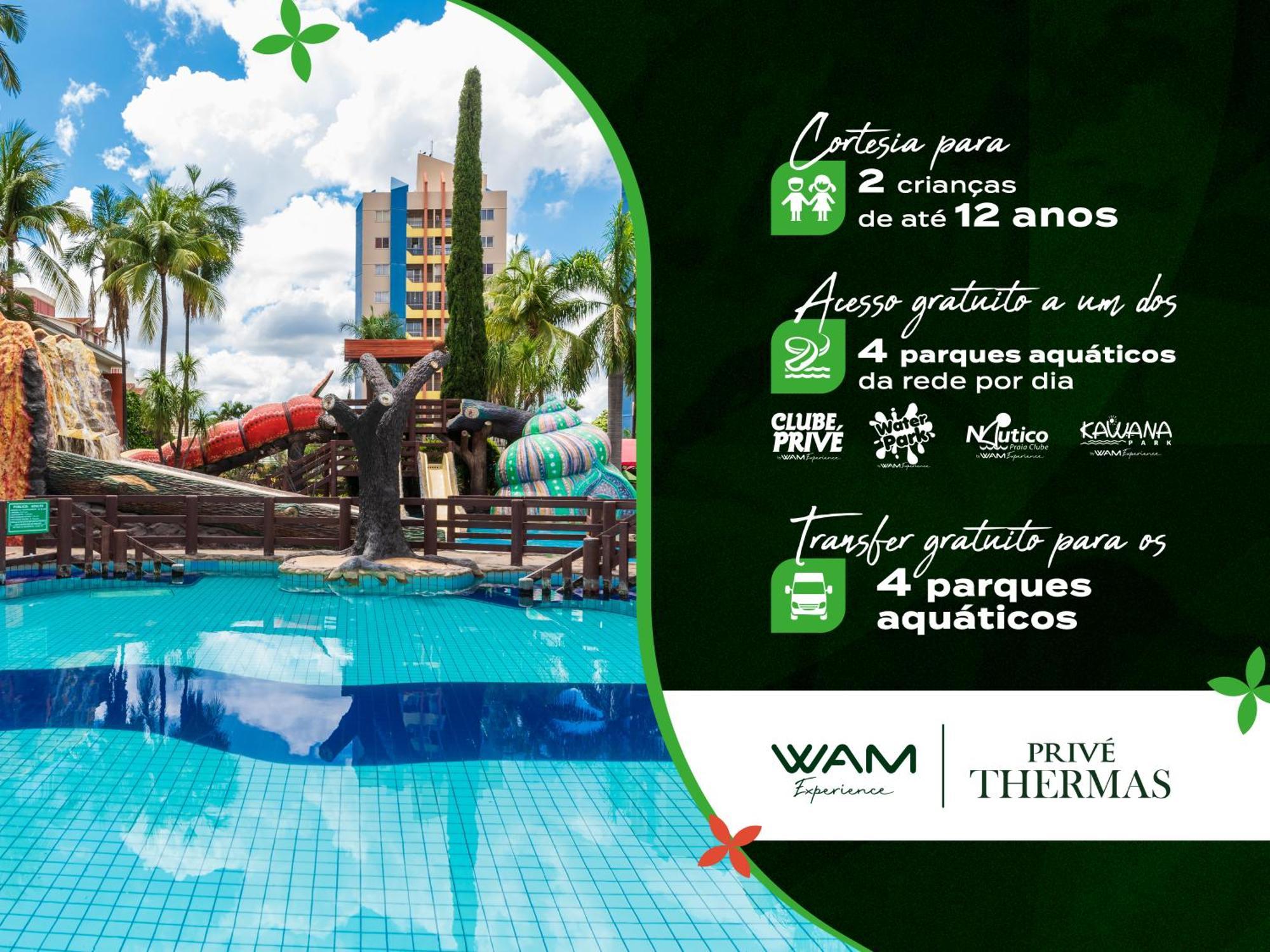 Prive Thermas Hotel By Wam Experience Caldas Novas Zewnętrze zdjęcie