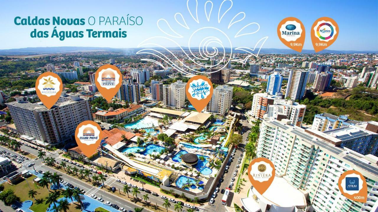Prive Thermas Hotel By Wam Experience Caldas Novas Zewnętrze zdjęcie